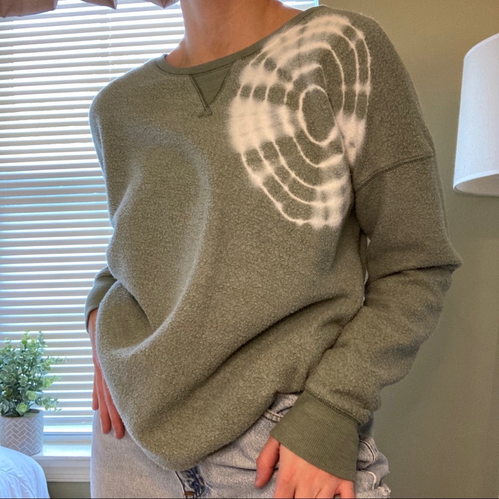 NWOT inside out style sweatshirt